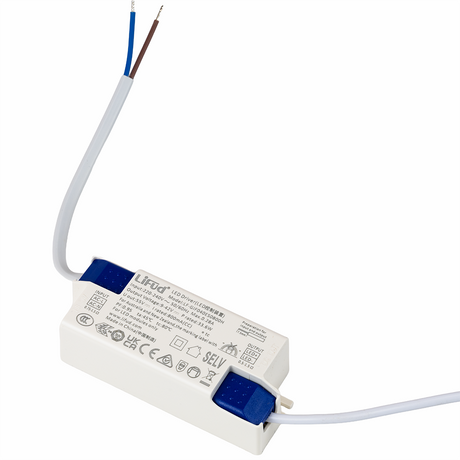 5er Pack LED-Panel mit runder Leuchtfläche, 62x62 cm, 30 W, 3600 lm, 4000 K (neutralweiß), Lifud Netzteil.