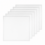 6er Pack LED-Panel, 20 W, 4.240 lm, 6.000 K, weiß, 62x62 cm, Energieeffizienzklasse A.