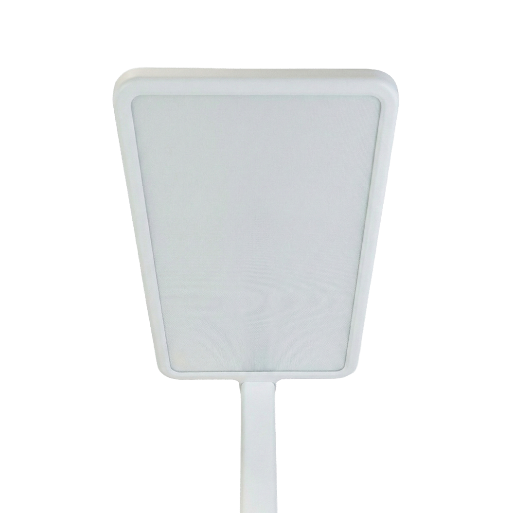 LED Büro-Stehleuchte Up&Down mit Sensor, 150W, 11.000lm, 4000K, UGR<16, CRI>98, dimmbar, weiß