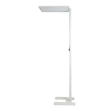 LED Büro-Stehleuchte Up&Down mit Sensor, 150W, 11.000lm, 4000K, UGR<16, CRI>98, dimmbar, weiß