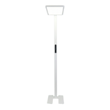 LED Büro-Stehleuchte Up&Down mit Sensor, 150W, 11.000lm, 4000K, UGR<16, CRI>98, dimmbar, weiß