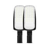 2er Pack LED-Straßenleuchte, 150 W, 21000 lm, 5000 K (neutralweiß), IP65.