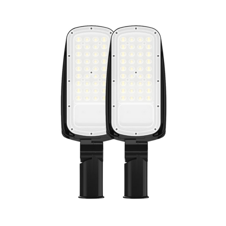 2er Pack LED-Straßenleuchte, 150 W, 21000 lm, 5000 K (neutralweiß), IP65.