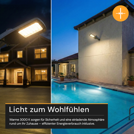 LED-Straßenleuchte PRO, 30 W, 4500 lm, 3000 K (warmweiß), IP66, SOSEN Driver, LUMILEDS LED, hochenergieeffizient, 0-10 V dimmbar