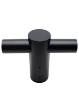 Straßenleuchten Adapter, 2-fach, 80 zu 60 mm, in Schwarz, fix.