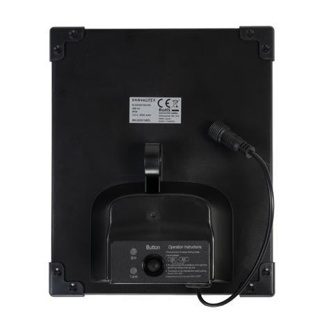 Gartenspots, IP54, 3000 K (warmweiß), 200 lm, LiFePo4 Akku, monokristallines 5 W Solarpanel, flexible Montage, mit Erdspieß