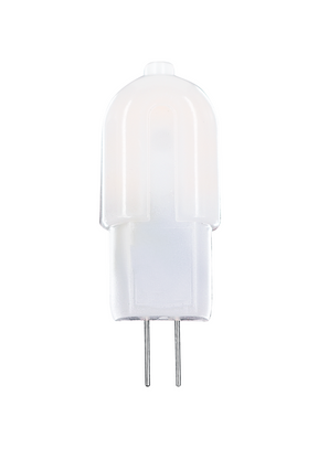 LED-Leuchtmittel, G4, 1.8 W, 160 lm, 2800 K (warmweiß), 240°, AC/DC 12 V.