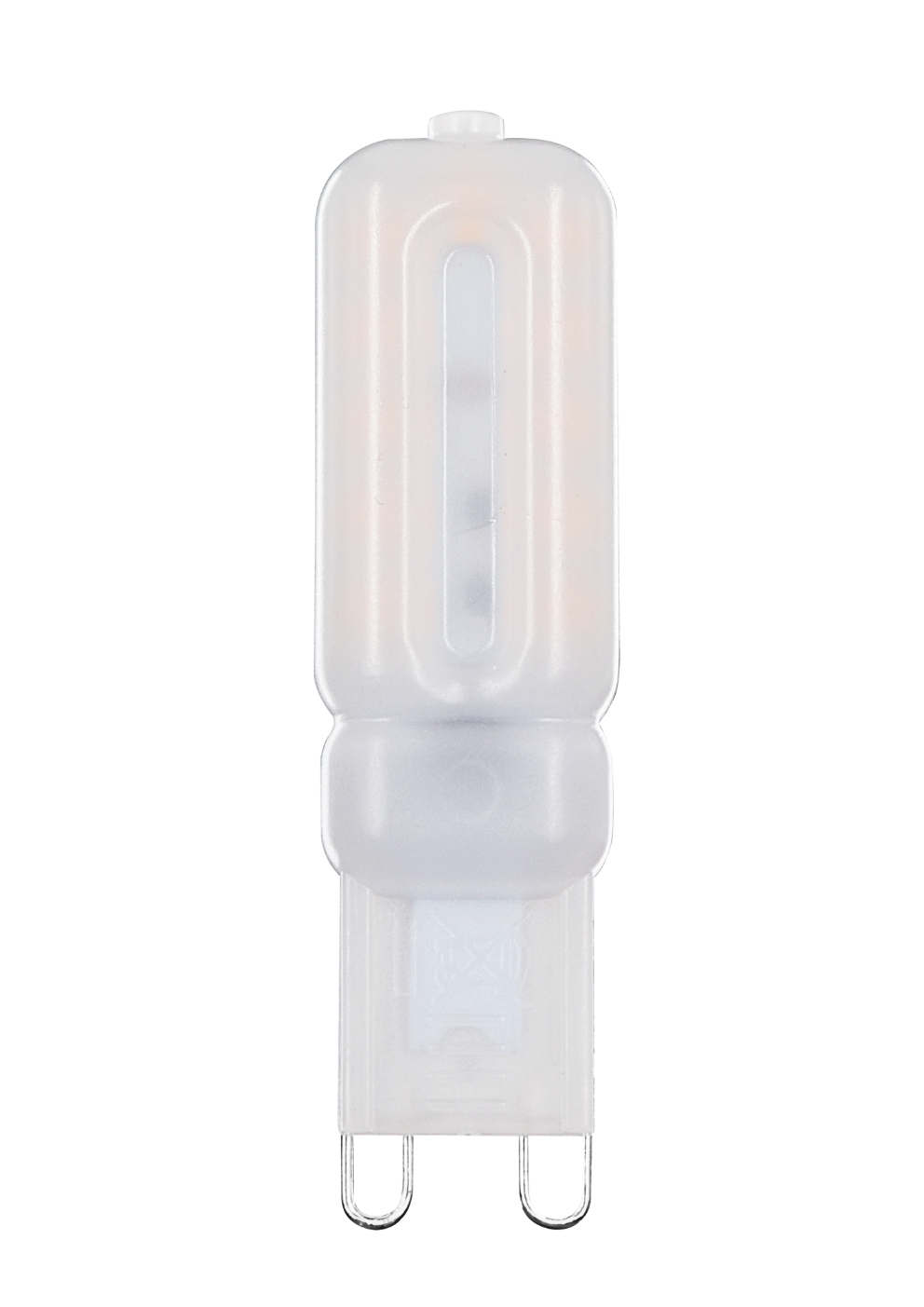 LED-Leuchtmittel, G9, 4 W, 400 lm, 2800 K (warmweiß), 240°, AC 220-240V.