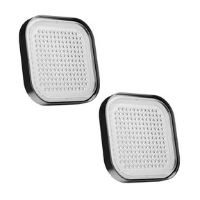 2er-Pack LED-HighBay, Hallenstrahler quadratisch, 150 W, 18000 lm, 5000 K (neutralweiß), IP65.