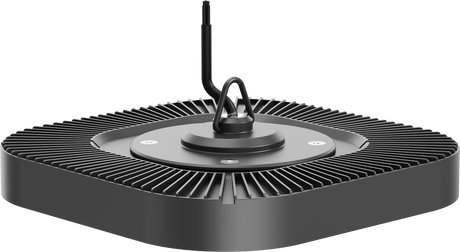 5er-Pack LED-HighBay, Hallenstrahler quadratisch, 200 W, 24000 lm, 5000 K (neutralweiß), IP65.
