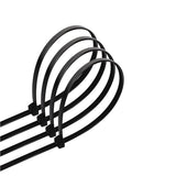 Kabelbinder, 30 Stk., 4,8 x 350 mm, schwarz.