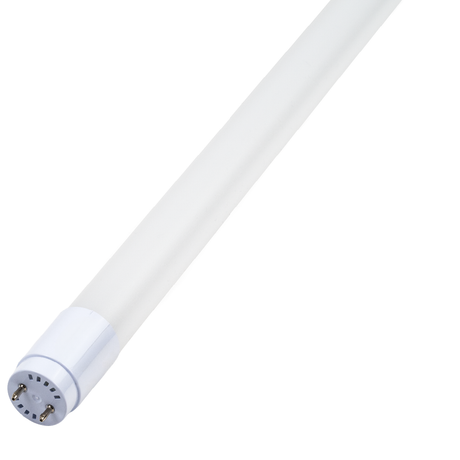 LED T8 Röhre, 60 cm, 9 W, 850 lm, 6500 K (kaltweiß), drehbar, mit Brücke.