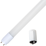 LED T8 Röhre, 60 cm, 9 W, 850 lm, 6500 K (kaltweiß), drehbar, mit Brücke.