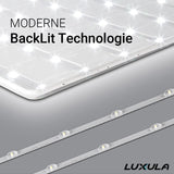 2er Pack LED BackLit Panel UGR<19, 62x62 cm, inkl Aufbaurahmen, 36W, 3600lm, 4000K.