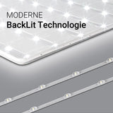 6er Pack LED-Panels, 62x62 cm, inkl Aufbaurahmen, UGR19, 4000 K, 36 W, 3600 lm, Back-Lit, inkl Netzteilen.
