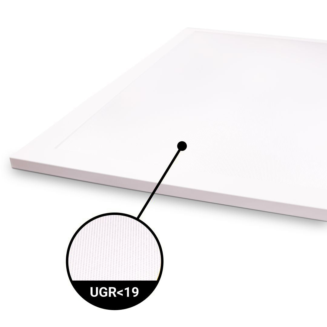 6er Pack LED-Panels, 62x62 cm, inkl Aufbaurahmen, UGR19, 4000 K, 36 W, 3600 lm, Back-Lit, inkl Netzteilen.