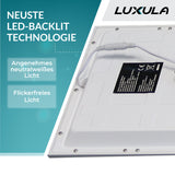 LED Panel, mit Montagerahmen, 120x30, 36W, 3600lm, 3000K, inkl Netzteil.