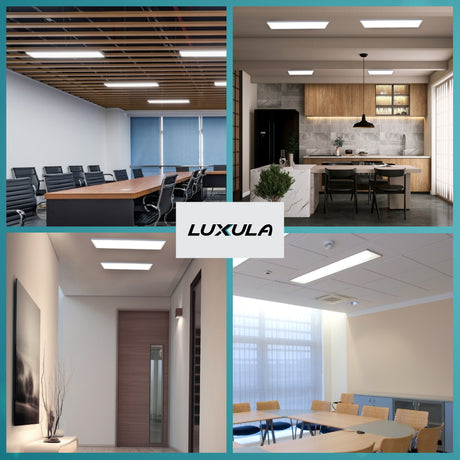 LED Panel, mit Montagerahmen, 120x30, 36W, 3600lm, 3000K, inkl Netzteil.