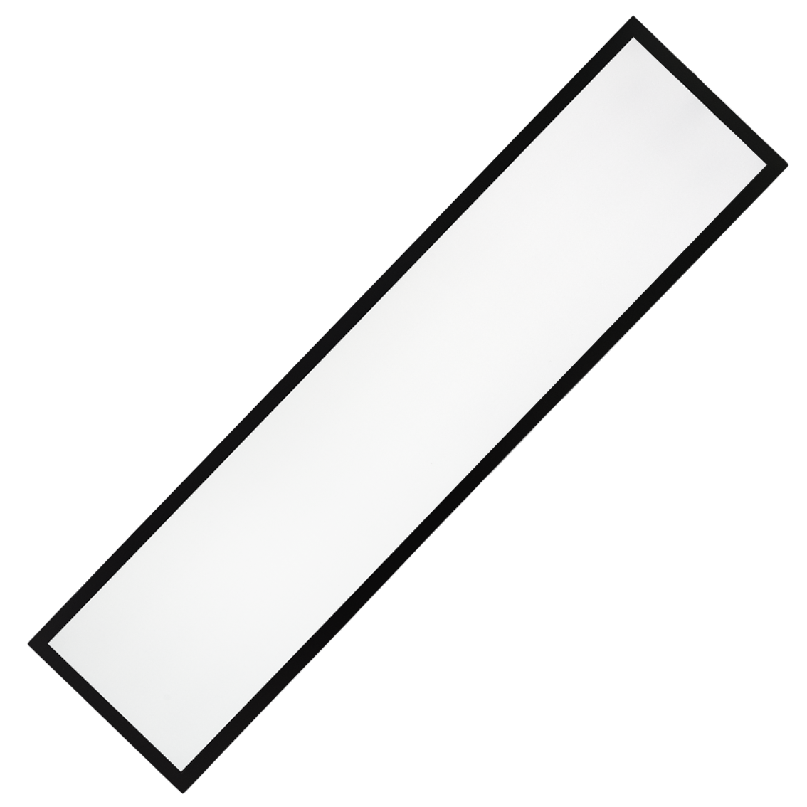 LED-Panel, Backlit, 120x30 cm, schwarz, 36W, 3600lm, 4000K