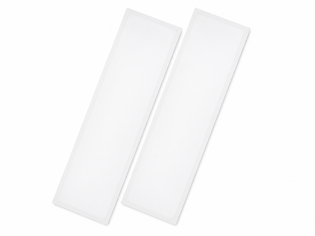 2er Pack LED BackLit Panel, 120x30 cm, CRI98, 40W, 4000lm, 4000K.