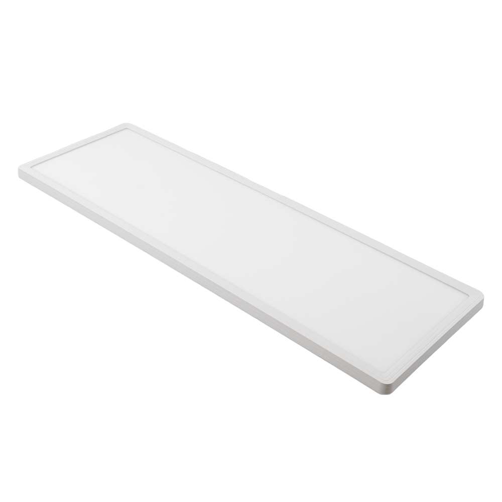 LED-Panel mit Fernbedienung, 58×20 cm, weiß, 24 W, 2200 lm, IP44 Wassergeschützt, Helligkeit und Lichtfarbe einstellbar