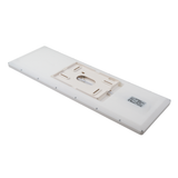 LED-Panel mit Fernbedienung, 58×20 cm, weiß, 24 W, 2200 lm, IP44 Wassergeschützt, Helligkeit und Lichtfarbe einstellbar