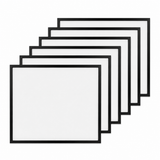 6er Pack LED BackLit Panel, 62x62 cm, schwarz, 36W, 3600lm, 4000K, ECO Line