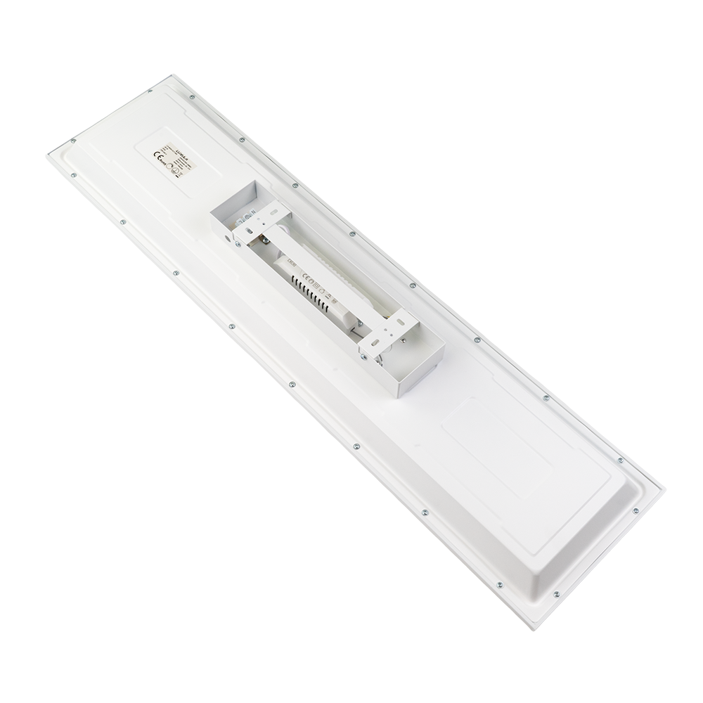 LUXULA LITEQ 80, LED-Panel mit Fernbedienung, 80×20 cm, weiß, 40 W, 4400 lm, UGR<19, Helligkeit und Lichtfarbe einstellbar