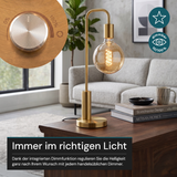 LED Filament Leuchtmittel, BULB, G125, E27, 4 W, 265 lm, 2200K, dimmbar.