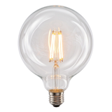 LED Filament Leuchtmittel, BULB, G125, E27, 8 W, 1055 lm, 2700 K, dimmbar
