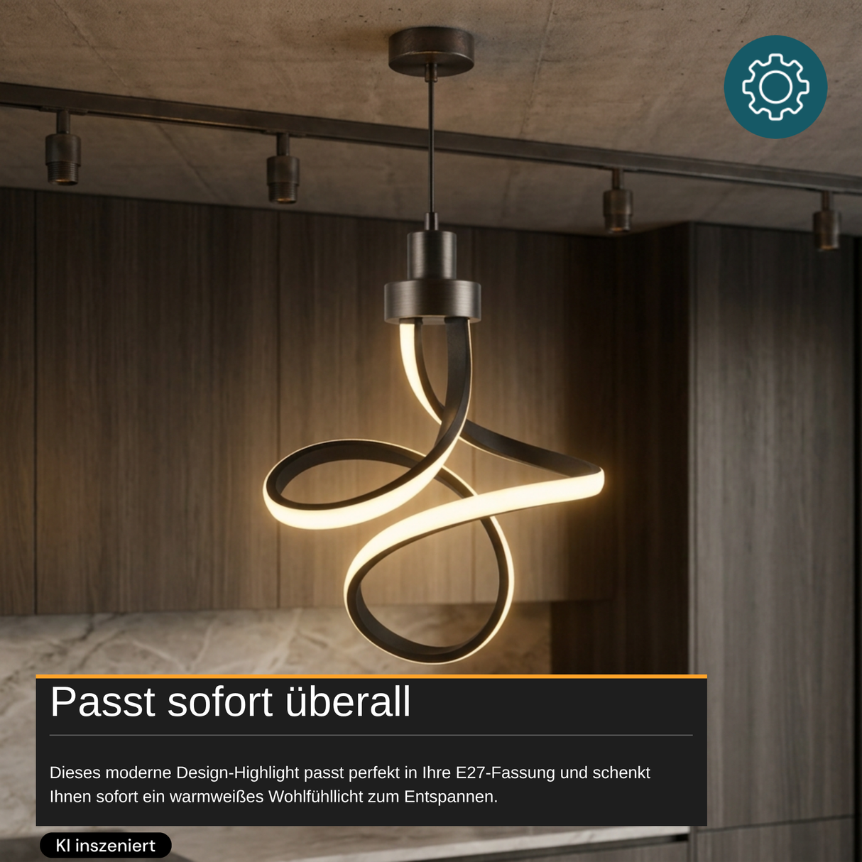 LED-Leuchtmittel, 12 W, 900 lm, 3.000 K, E27, Modernes Design, Dekobeleuchtung