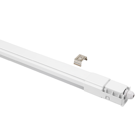 5er Pack LED Feuchtraumleuchte, 75 cm, 16 W, 1760 lm, 4000 K (neutralweiß), IP66, durchschleifbar, Fast Connector