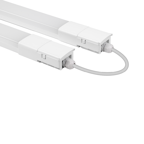 5er Pack LED Feuchtraumleuchte, 75 cm, 16 W, 1760 lm, 4000 K (neutralweiß), IP66, durchschleifbar, Fast Connector