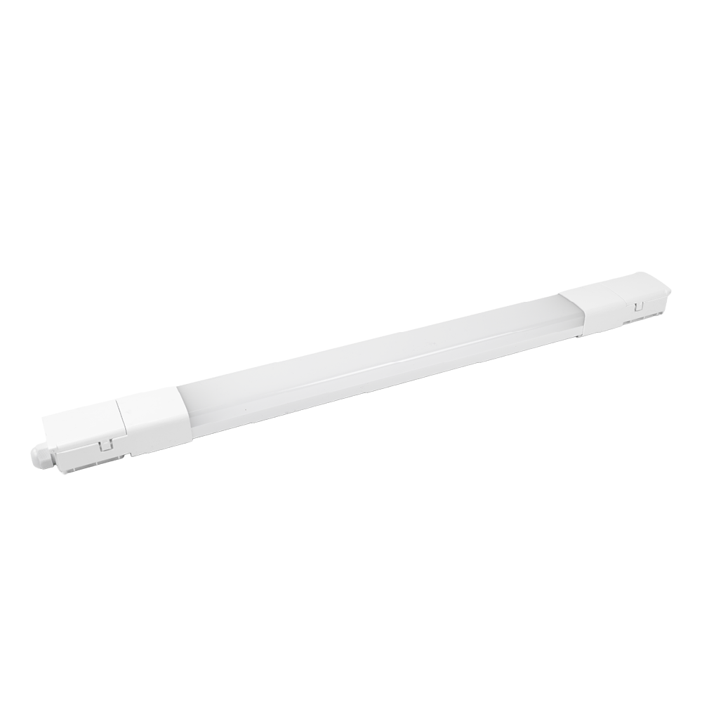 2er Pack LED Feuchtraumleuchte, 75 cm, 16 W, 1760 lm, 4000 K (neutralweiß), IP66, durchschleifbar, Fast Connector