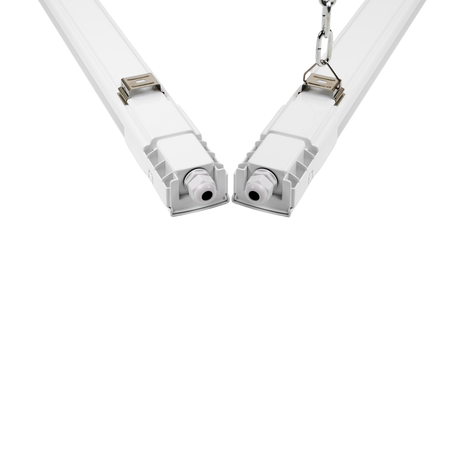 LED Feuchtraumleuchte, 120 cm, 32 W, 3616 lm, 4000 K (neutralweiß), IP66, durchschleifbar, Fast Connector
