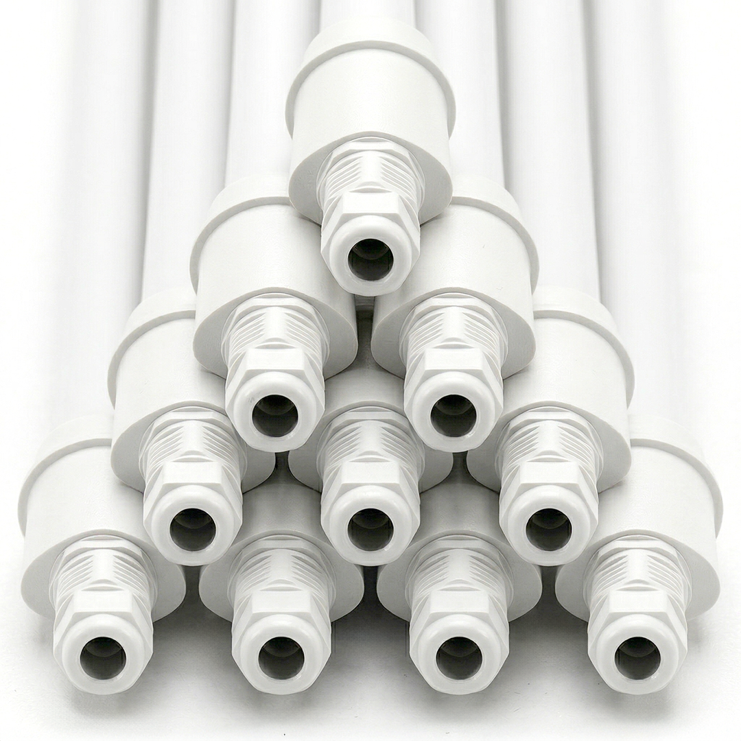 LED Feuchtraumleuchte, 150 cm, 24 W, 2640 lm, 4000 K (neutralweiß), IP65, Fast Connector
