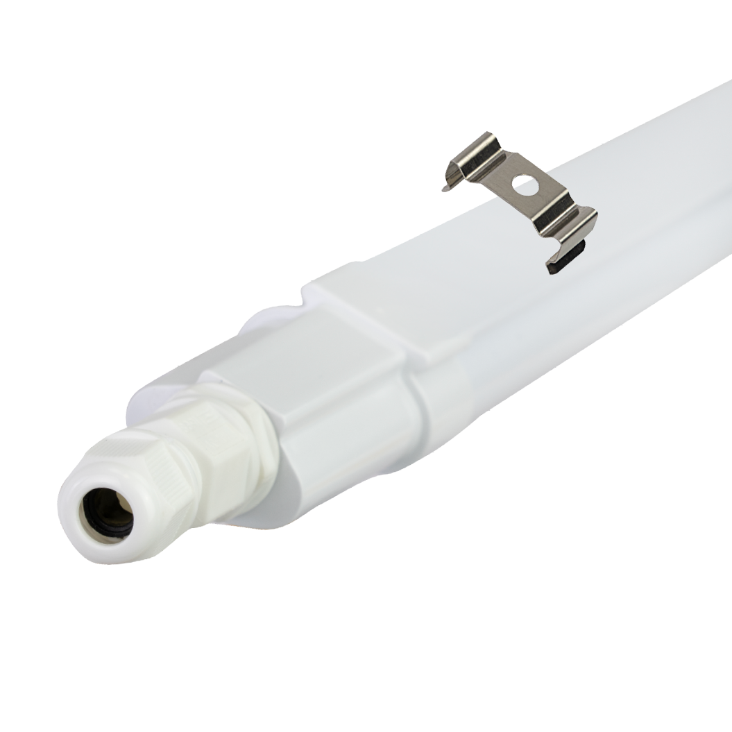 LED Feuchtraumleuchte, 150 cm, 24 W, 2640 lm, 4000 K (neutralweiß), IP65, Fast Connector