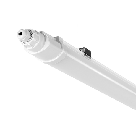 8er-Pack LED Feuchtraumleuchte SLIM, 60 cm, 18 W, 2160 lm, 4000 K (neutralweiß), IP65, IK06, durchschleifbar, mit Quick Connector.
