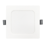 LED Einbauleuchte in Weiß, 18 W, 230 V, IP44-geschützt, 1800 lm, Lichtfarbe einstellbar, 220x26 mm, Einbaustrahler mit Diffusor, Badezimmer Deckenleuchte