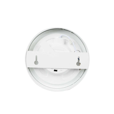 LED CCT Aufbauleuchte, 6W, 525 lm, ø122x35mm, 3000-4000-6000K einstellbar, mit Diffusor, rund.