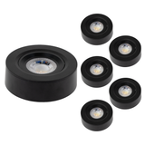 LED CCT Downlight, Ein- und Aufbaustrahler, schwenkbar, in Schwarz, dimmbar, 5 W, 420 lm, 60°, 3000K-4000K-6500K einstellbar
