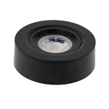 LED CCT Downlight, Ein- und Aufbaustrahler, schwenkbar, in Schwarz, 5 W, 500 lm, 38°, 3000K-6500K einstellbar