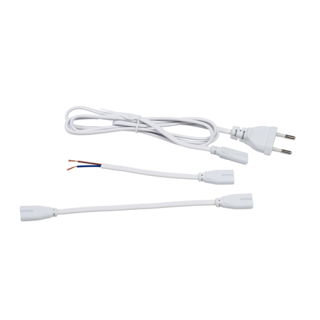 LED-Unterbauleuchte in Weiß, mit Schalter, 57 cm, 8 W, 720 lm, 4500 K (neutralweiß), erweiterbar, Küchen- und Schrankbeleuchtung