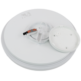 LED Deckenlampe, rund, 12 W, 1200 lm, 4000 K (neutralweiß), Ø25 cm, IP44-wassergeschützt, Quick Connector, moderne Leuchte, Badezimmer Lampe.