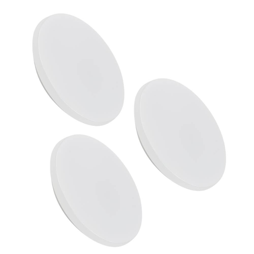 3er-Pack LED Deckenlampe, rund, 12 W, 1200 lm, 4000 K (neutralweiß), Ø25 cm, IP44-wassergeschützt, Quick Connector, moderne Leuchte, Badezimmer Lampe.