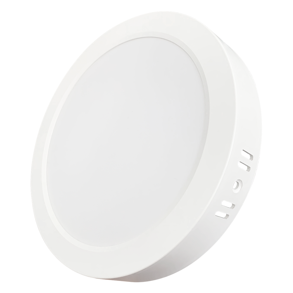 LED Aufbauleuchte in Weiß, 12 W, 230 V, IP44-geschützt, 1200 lm, Lichtfarbe einstellbar, Ø175x34 mm, Deckenleuchte mit Diffusor, Badezimmerlampe