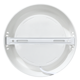 LED Aufbauleuchte in Weiß, 12 W, 230 V, IP44-geschützt, 1200 lm, Lichtfarbe einstellbar, Ø175x34 mm, Deckenleuchte mit Diffusor, Badezimmerlampe
