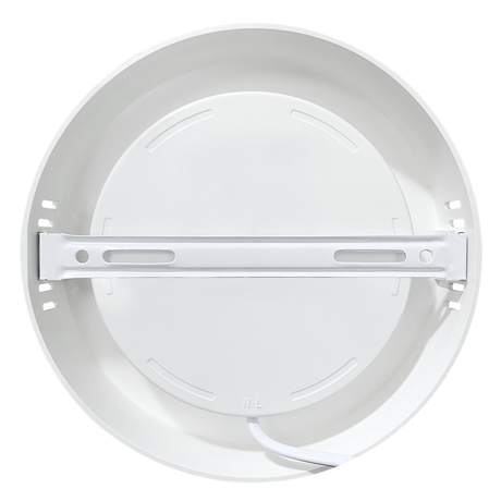 LED Aufbauleuchte in Weiß, 6W, 230 V, IP44-geschützt, 600 lm, Lichtfarbe einstellbar, Ø109x28 mm, Deckenleuchte mit Diffusor, Badezimmerlampe