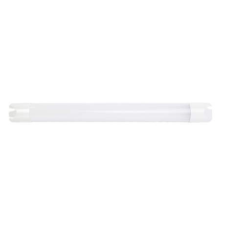 LED Unterbauleuchte, 60 cm, 18 W, 1850 lm, 3000-4000-6500 K, IP20, Lichtfarbe einstellbar, mit Anschlussblock, weiß