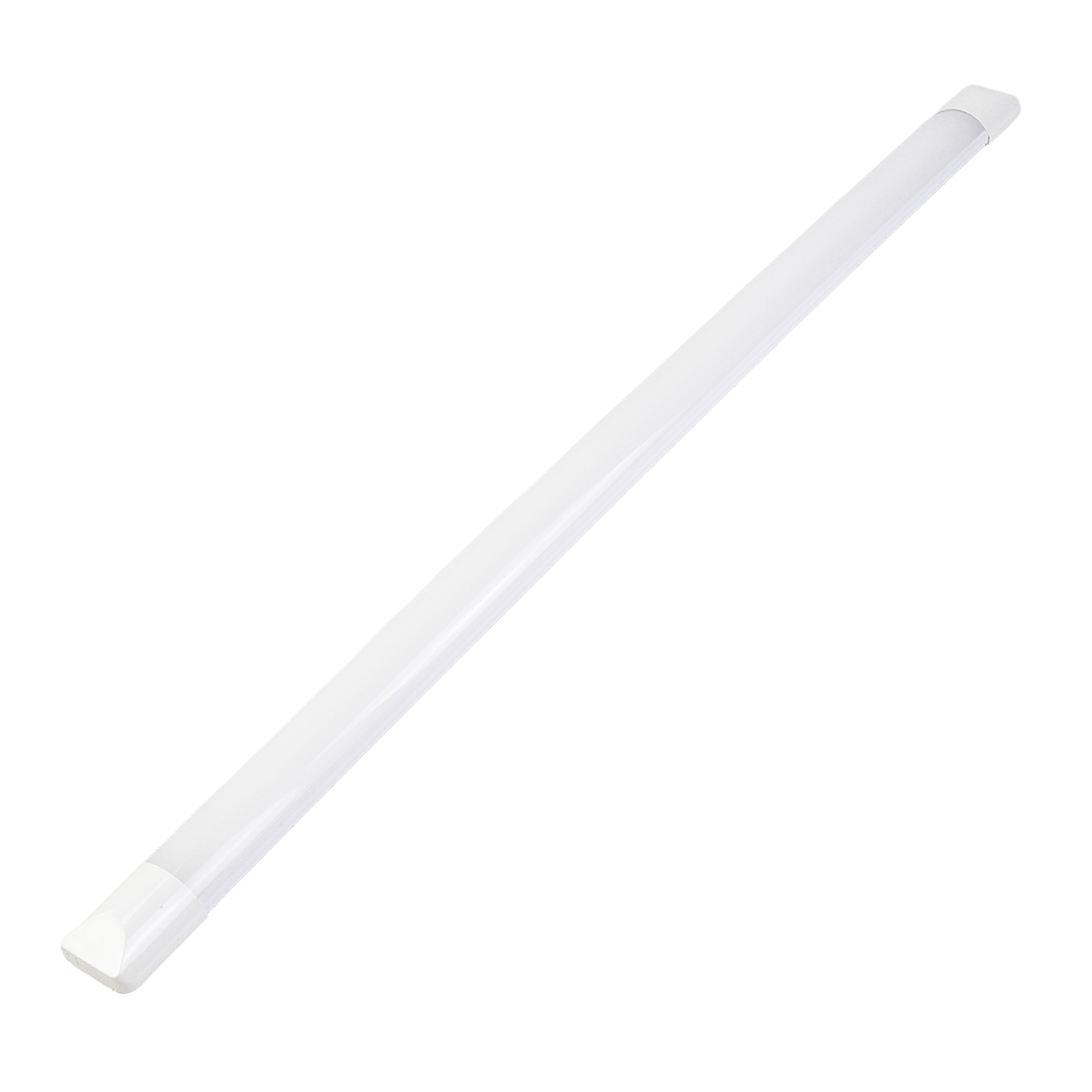 LED Unterbauleuchte, 120 cm, 36 W, 3850 lm, 3000-4000-6500 K, IP20, Lichtfarbe einstellbar, mit Anschlussblock, weiß